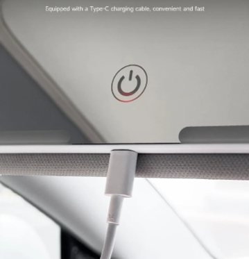 AutoGlow- LED Interior Car Mirror